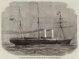 The Imperial Chinese Dispatch-Boat Keang-Soo, Flag Ship of Captain Sherard Osborn, CB